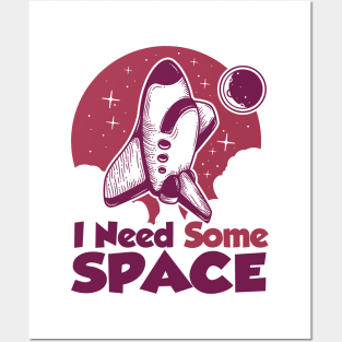 I need some space shirt Posters and Art